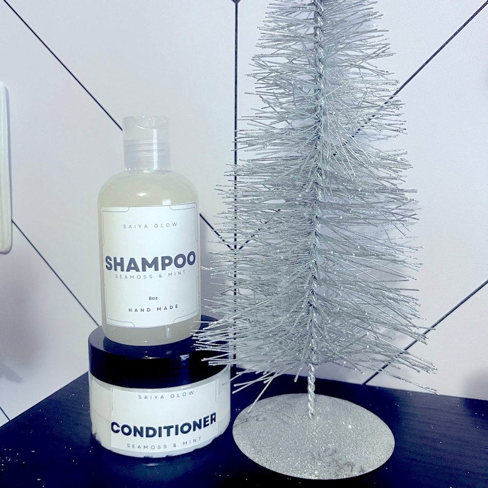 4Oz S-EAMOSS PEPPERMINT SHAMPOO & CONDITIONER